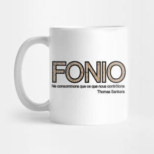 Ne Consommons Que Ce Que Nous Controlons Thomas Sankara Citation L'example du Fonio Mug